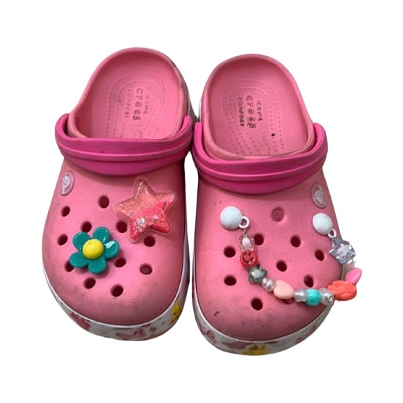 CROCS Other - Crocs with jewelry size C13 gentle worn